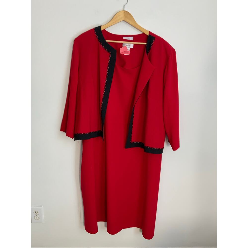 Draper's & Damon's Red 2pc Dress size 3X